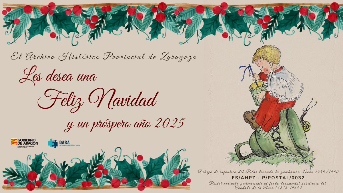 🎄El personal del @ahpzaragoza os desea una feliz Navidad y un próspero año 2025.🎉
🗓️🎄Estaremos abiertos todas las Navidades en horario normal, excepto los días 24, 25 y 31 de diciembre y el 1 y 6 de enero, que permaneceremos cerrados.
