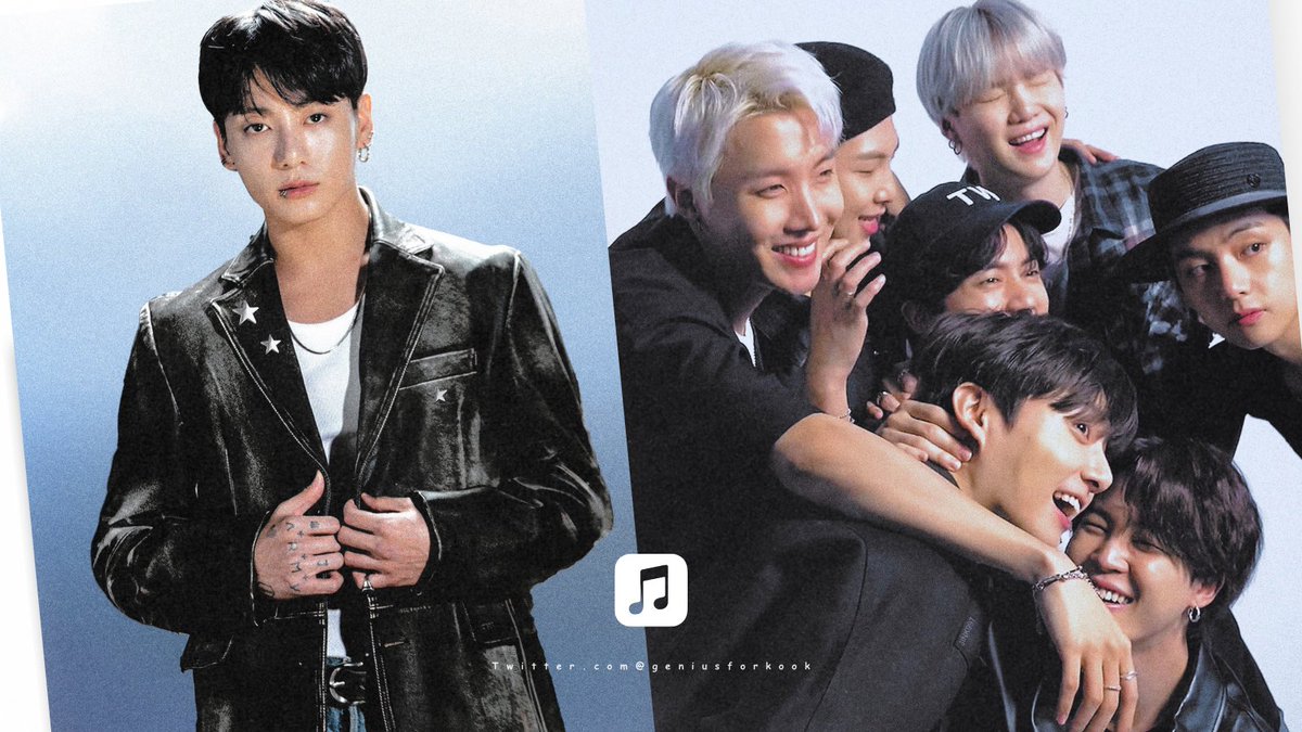 geniusforkook's tweet image. 📑| جونقكوك ينضم لبانقتان بكونهم فنانين الكيبوب الوحيدين الذين يمتلكون أغنية على الأقل دخلت قائمة أبل ميوزك العالمي لأكثر الأغاني ستريمًا السنوية، جونقكوك حقق ذلك مع 'SEVEN' وبانقتان حققوا ذلك مع 'Dynamite' و 'Butter'.