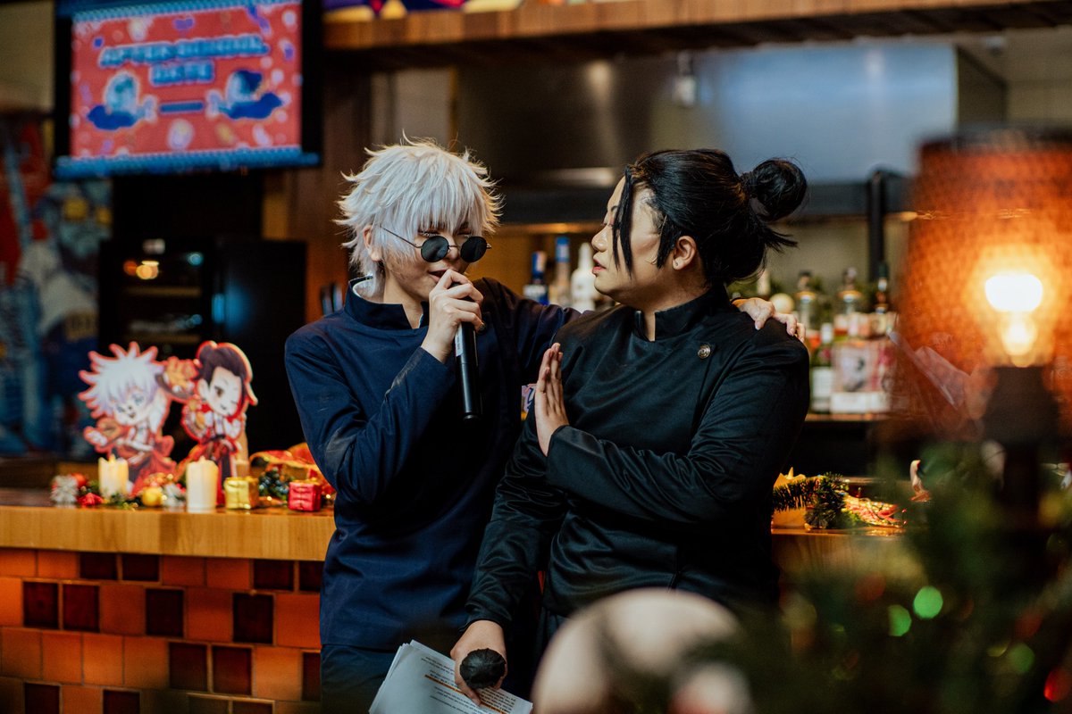 GoGePartyID's tweet photo. Lovers' quarell to true love! 💖
Big shoutout to our MCs @nicomoony & @dangobii for bringing all the fun and energy with their roleplay. And guess what? They’re back together, and our GOGE will last forever now! 🤍🖤
#GOGEPARTYID #TheStrongestDuo #DateNightWithBurgers