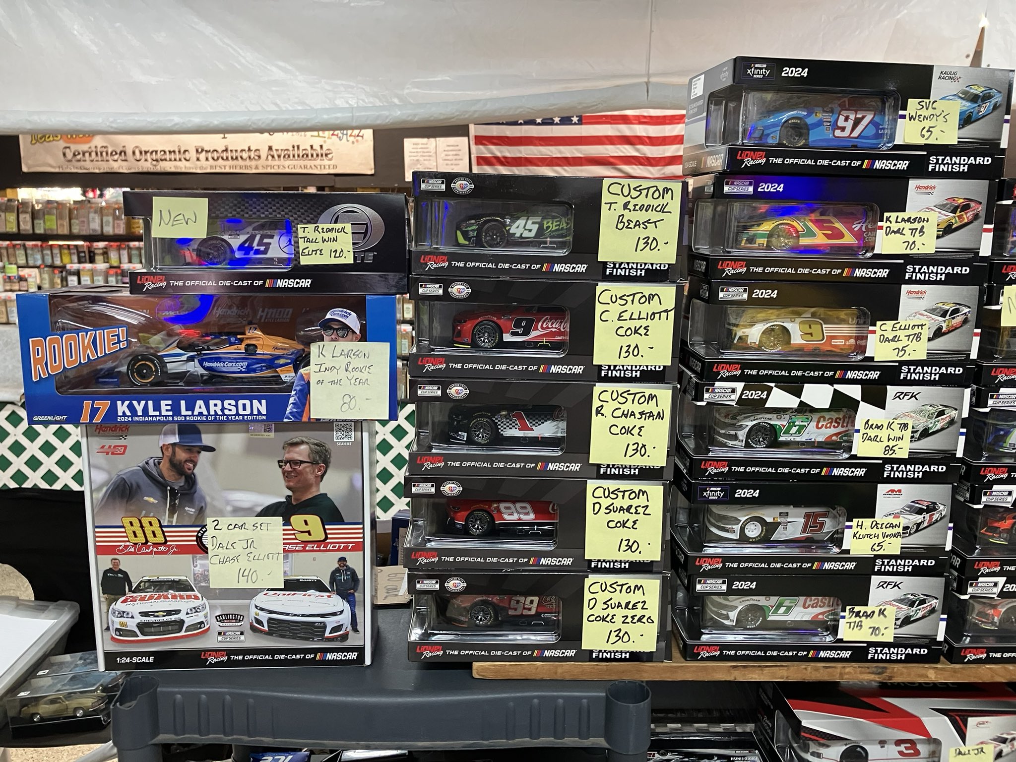 Nascar diecast stores near me clearance