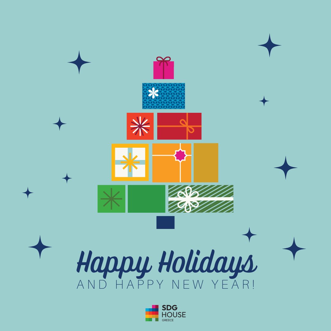 The SDG House Greece team wishes you a joyful holiday season and a prosperous New Year! Thank you for being a part of our journey towards a more sustainable future.
Our team will take a short break to recharge, but we will be back with exciting plans for the New Year!✨🎄
