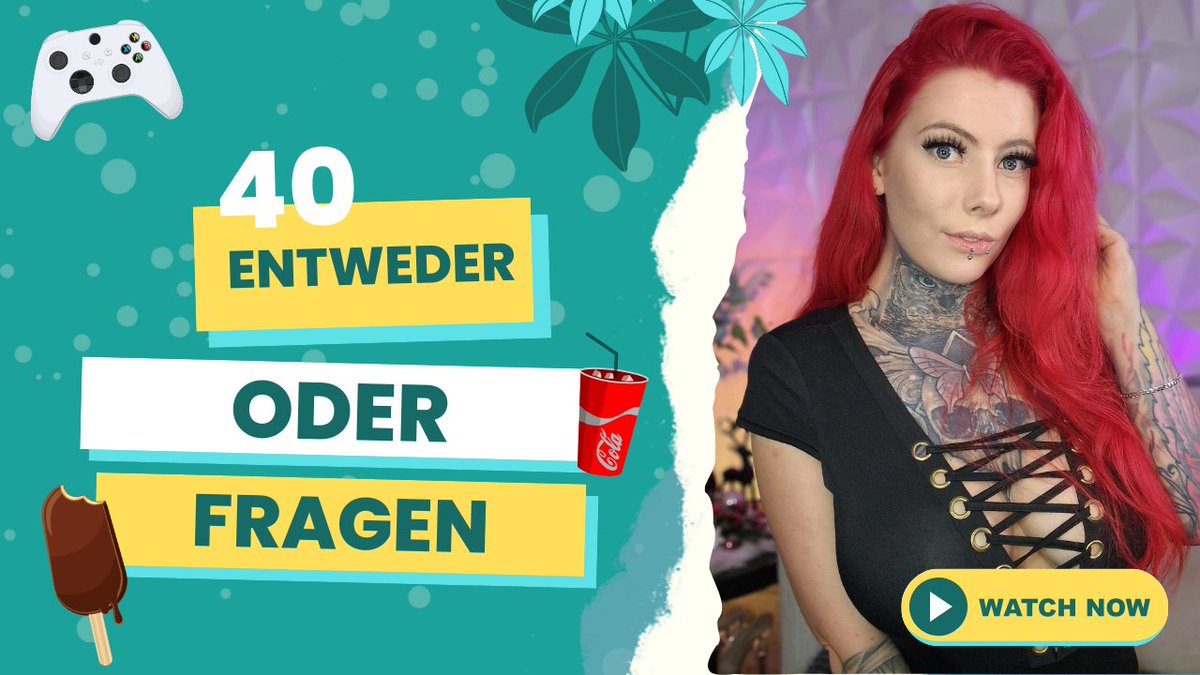 40 ENTWEDER ODER Fragen | Bonnie-Stylez youtu.be/yVKJf6FlJ4w?si… via <a href="/YouTube/">YouTube</a>