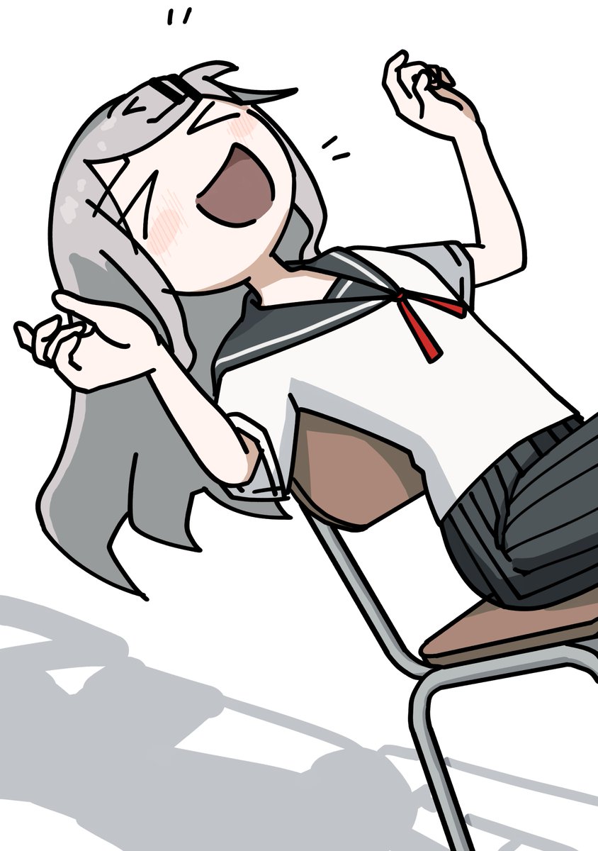 1秒後に転倒するゲラさきな
#ぬるめた #まんがタイムきらら