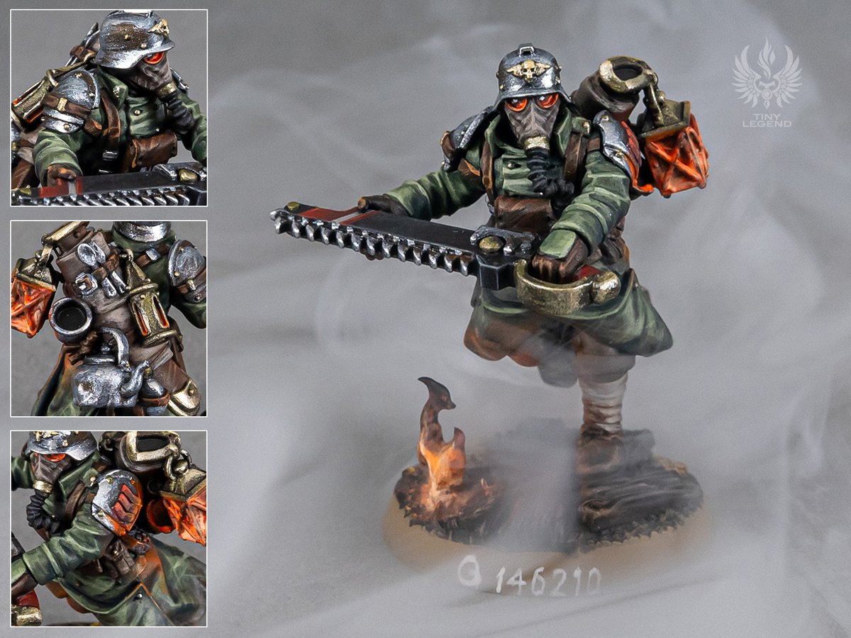 ZealSight's tweet image. Sergeant 
#warhammer #paintingwarhammer #deathkorpsofkrieg #DKoK #astramilitarum #warmongers #scalemodel #WarhammerCommunity