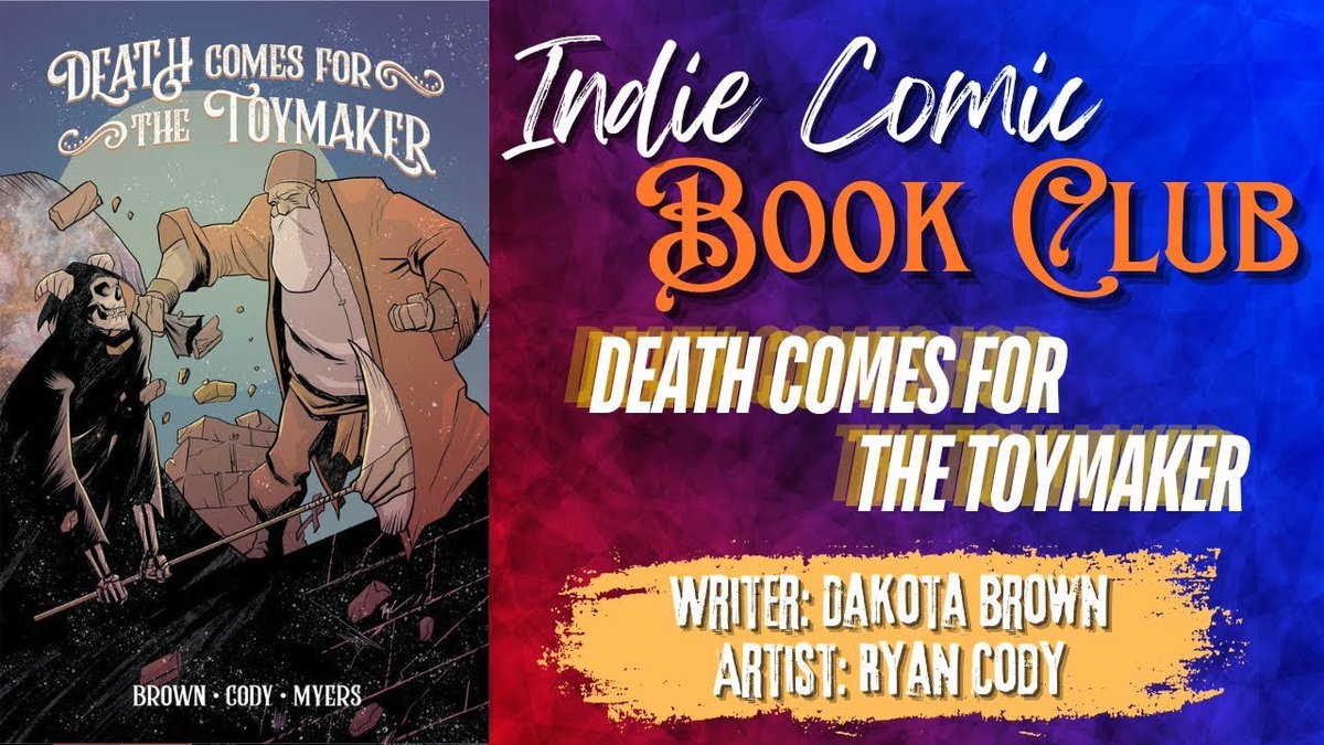 geeksplusmedia's tweet photo. It’s time for our #IndieComicBookClub #Crossmas Special

We check out #DeathComesForTheToymaker from @MagmaComix 

For immortality #SantaClaus must take up Death’s scythe for one day a year.

What did we think of the unique Santa story? Find out here;
https://t.co/vAF4vZtlPc https://t.co/GHLJC7w7V1