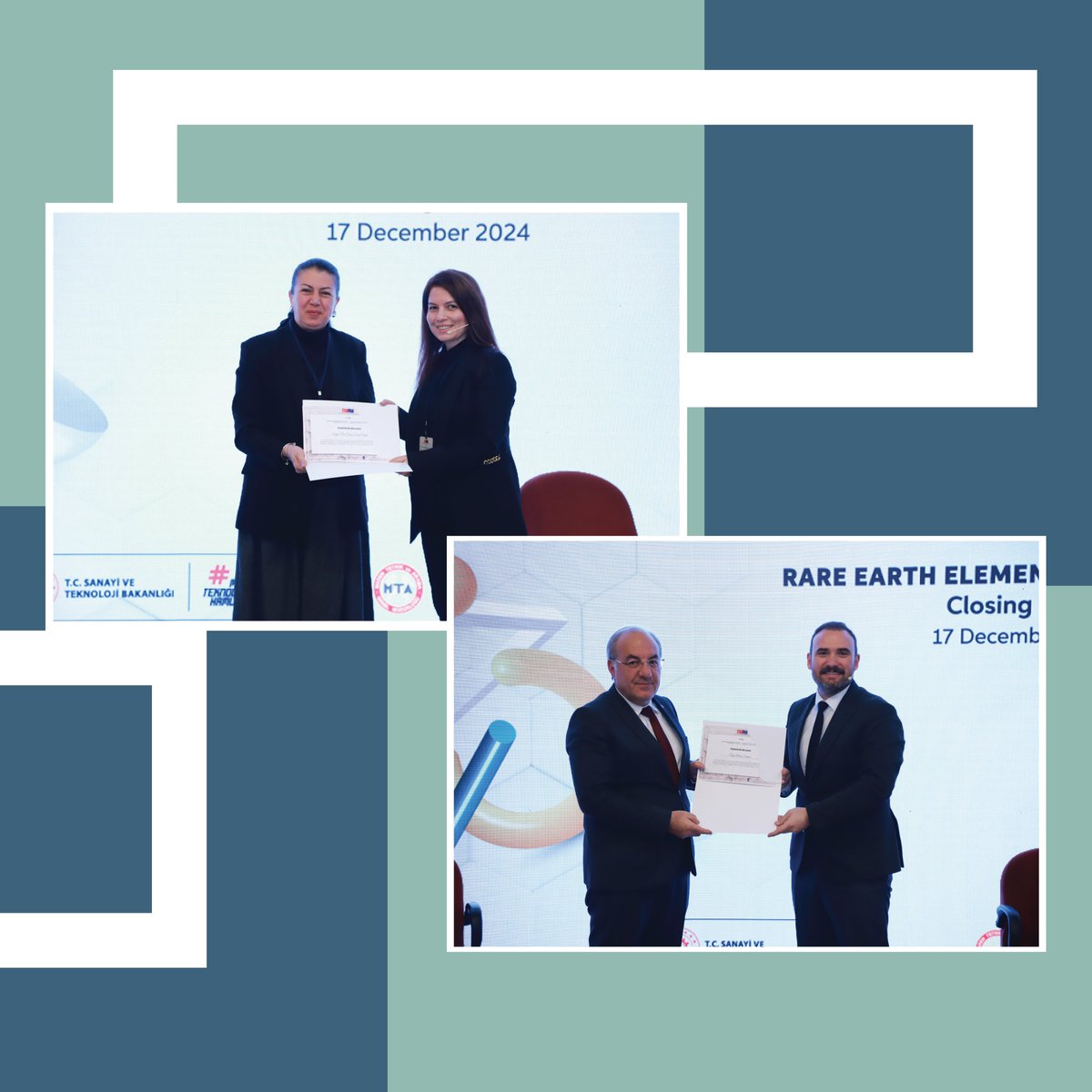 Türkiye'nin Nadir Toprak Elementlerinin Araştırma ve İnovasyon Kapasitesinin Geliştirilmesi Projesi (NTE Projesi) Kapanış Etkinliği, 17 Aralık tarihinde Sanayi ve Teknoloji Bakan Yardımcısı, Sn. Kasım Gönüllü'nün katılımı ile Ankara’da tamamlandı.