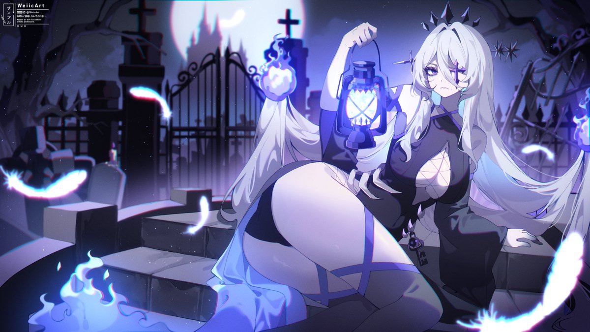 WeiicArt's tweet image. Fullbody comms done ! 
thankyou so much for the support 💜🪦