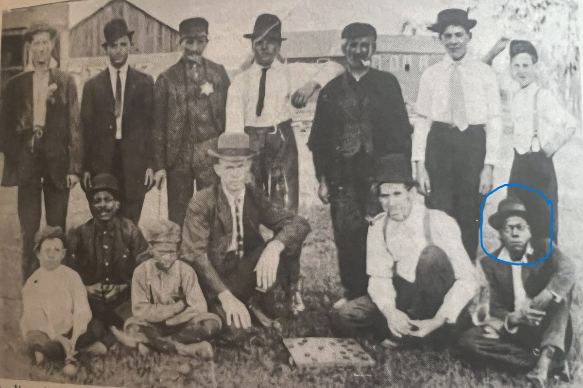 moedog97's tweet photo. 52 Weeks of IL mining towns soccer history Post 51:
In 1907, America’s Pastime, Major League Baseball, was 40 years from racial integration. In 1907, Carbon Hill's (1900 pop: 1,252) quality soccer team was already integrated by George Norwood, a Black coal miner from Alabama. 1/2 https://t.co/FwyJWScnhT