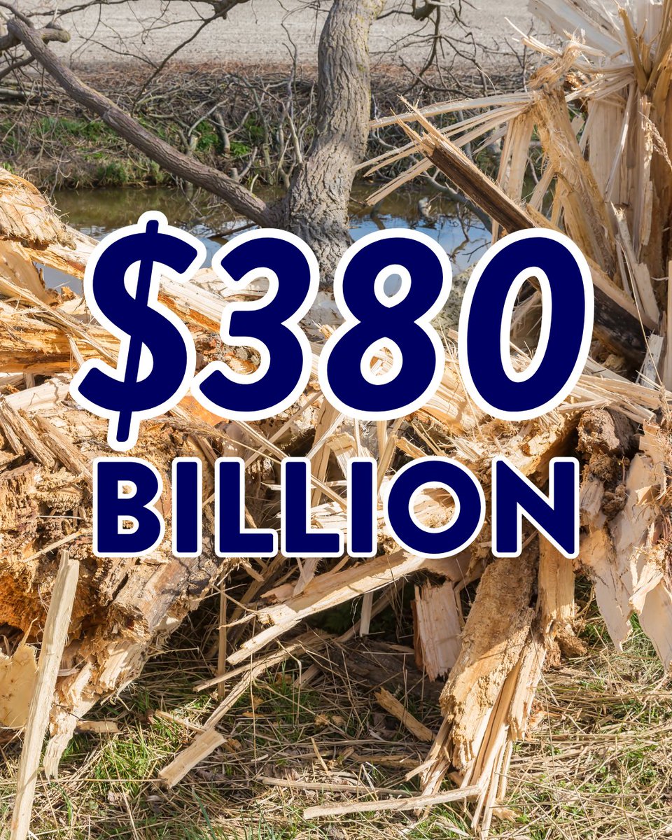 $380 billion. That’s the cost of global natural disasters in 2023 alone. 🌍 Small towns like Asheville bear the brunt of these losses, with families and businesses struggling to recover. Let’s change that.  💙 Learn how to help: purecharity.com/fundraisers/re…