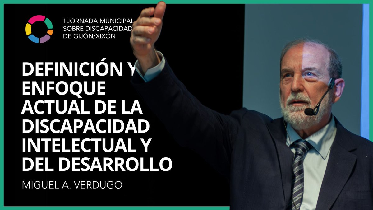 ¿De qué hablamos cuando hablamos de discapacidad intelectual y del desarrollo?

Según avanzamos en inclusividad, el lenguaje también debe adaptarse. Miguel A. Verdugo aclara la definición y los conceptos asociados de la discapacidad en esta ponencia 👇🏻

youtu.be/2EGux4xfzEk?si…