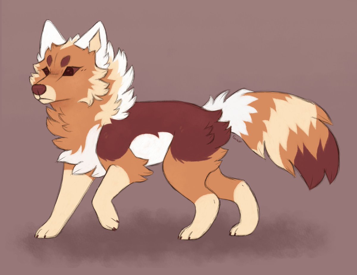 Coloured sketch practise with my oc, Dane. 🤎

#illustration #artist #oc #originalcharacter #animalart #canine #wolf