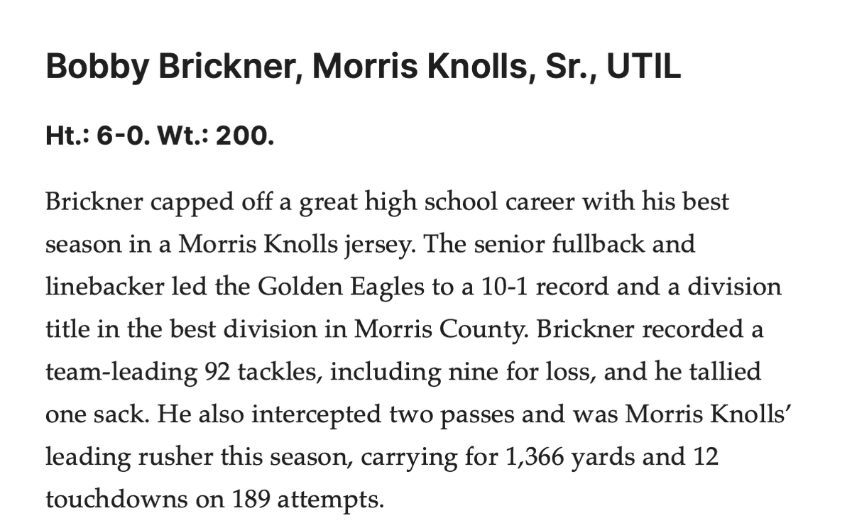 Bobby Brickner tweet media