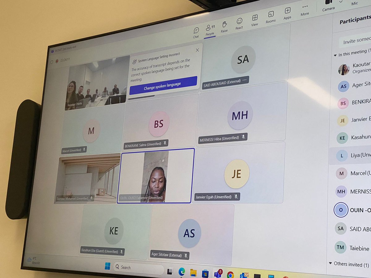 BIONET_Project's tweet photo. BIONET’s 2nd Study Visit in Leuven, Belgium (Dec 9-11, 2024) brought partners together
💡 Key Highlights:
📚 Discussion on #BIONET Progress
📘 Integration of #BIONET e-learning in African HEIs
🔬 Plans for #sentinel #surveillance via HSSP
🗣️ Strategies for  project dissemination https://t.co/kfr1bnXZi7