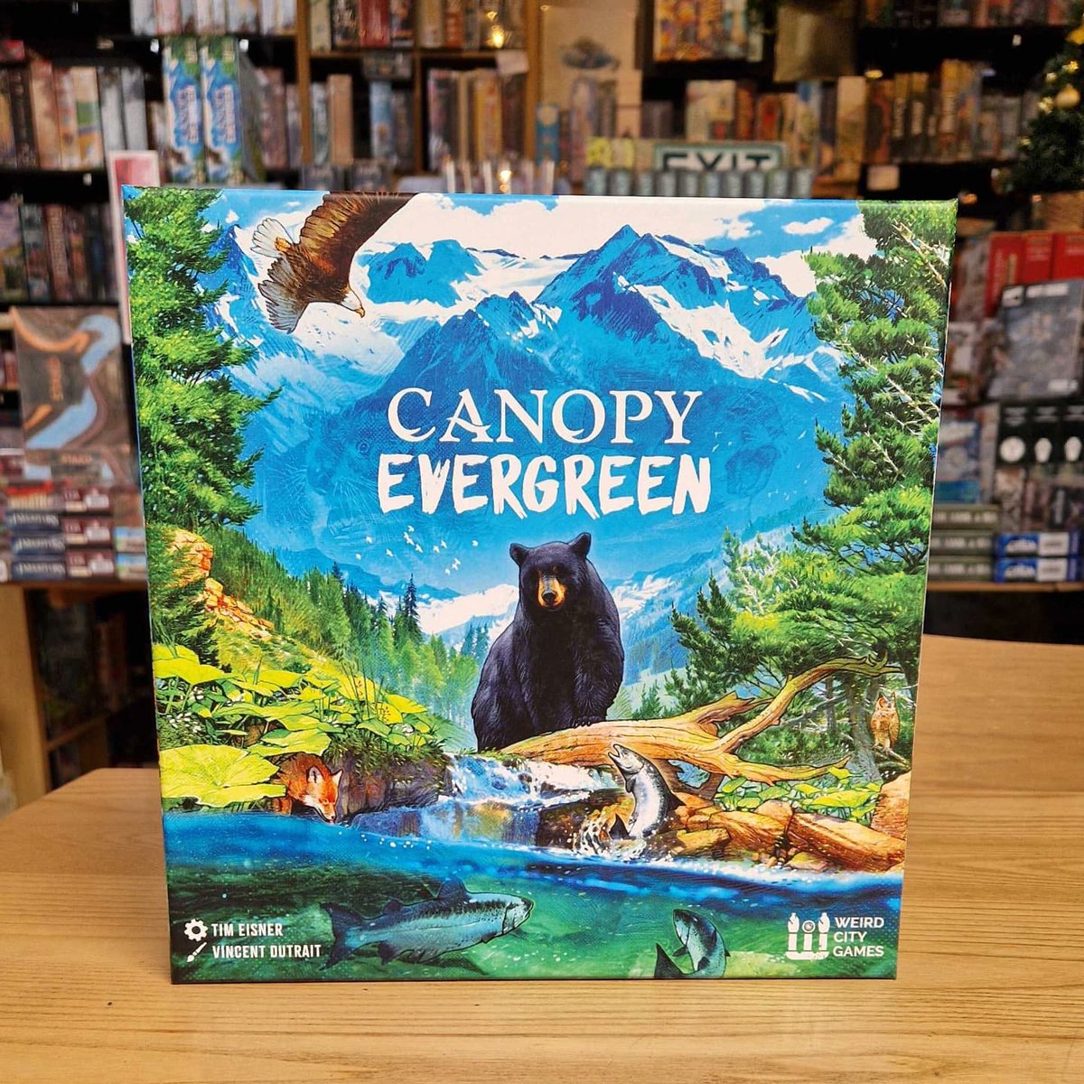 We've got some fantastic new releases and exciting reprints of old favourites this week! The long awaited reprint of Ra, brand new games the Gang and Yro, and the 1-4 player version of Canopy, Canopy Evergreen have arrived! We're closing earlier today, so pop in early to browse!