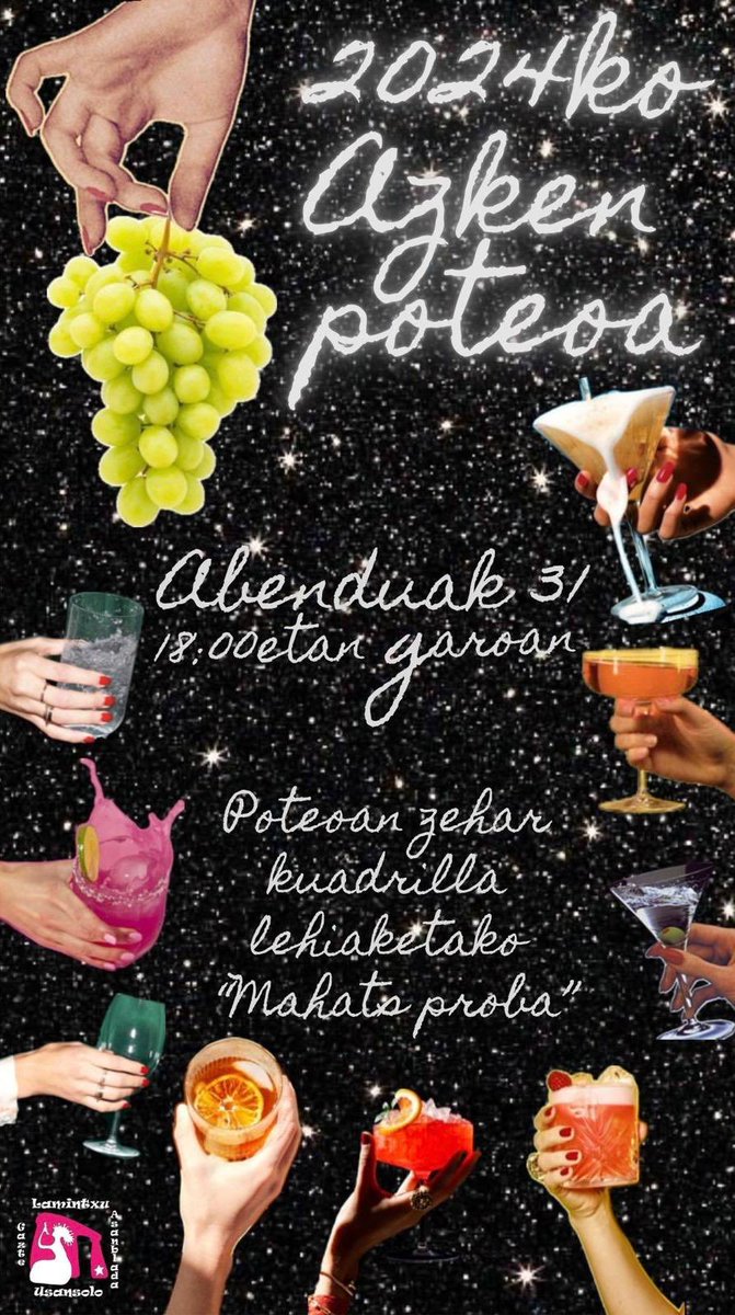2024ko Azken poteoa!!! 🍇🥂