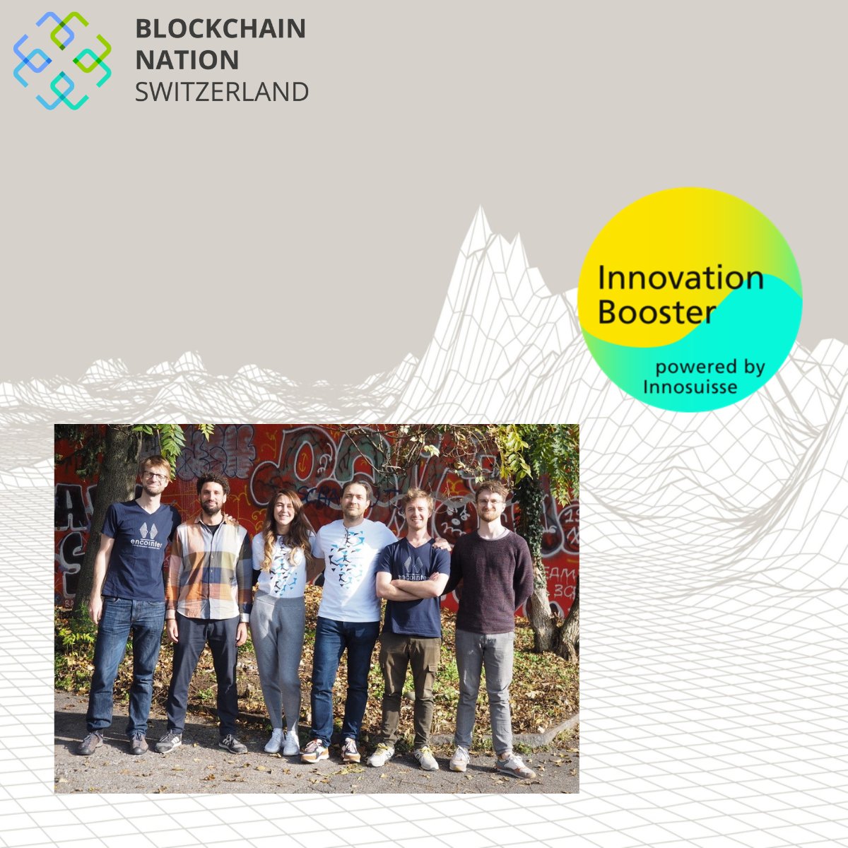 ch_bns's tweet photo. 💡 Encointer – a funded idea resulting from our third Pitch Day!

Encointer is a web3-platform where equality exists through the inclusion of all people regardless their economic background.

Read more: https://t.co/0t5UfTY3Tb

#swissinnovationbooster is powered by @Innosuisse https://t.co/xrAXqGKeAD