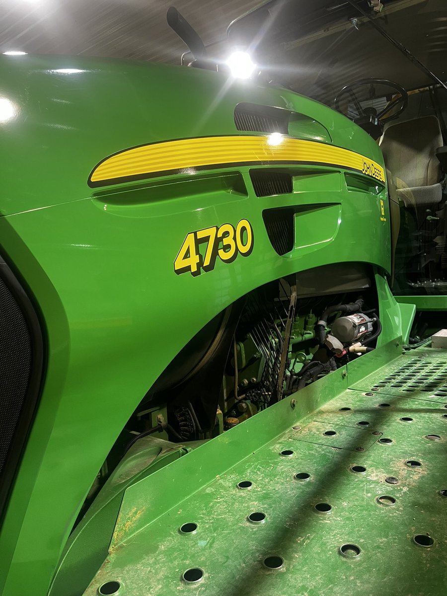 I must say John Deere paint comes up nice even after 5000 hrs. #T&amp;T Pro Protect ceramic coating