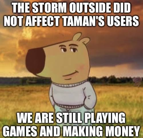 Taman’s users today: