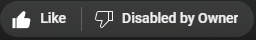 Hello, <a href="/TeamYouTube/">TeamYouTube</a>. I got a bug on a recent video I uploaded. It shows that the dislike counter says "Disabled By Owner". Why is that?