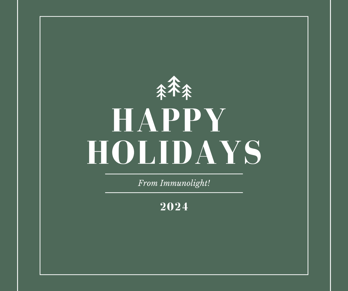 immunolight's tweet photo. As we reflect on this year, we’re grateful for the progress made in the fight against cancer and the support of our incredible community. Together, we’re moving closer to breakthroughs and brighter tomorrows. Wishing you a season filled with hope, joy, and good health! https://t.co/kxGzMvyQIJ
