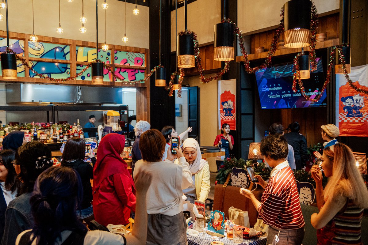 GoGePartyID's tweet photo. Big thanks to all our RSVP friends who came to join the fun activities for the event! 🎉 and Congratulations to the lucky winners who took home some awesome prizes! 🏆
We hope you had as much fun as we did—what a great day together! 💖
#GOGEPARTYID #TheStrongestDuo #DateNightWithBurgers