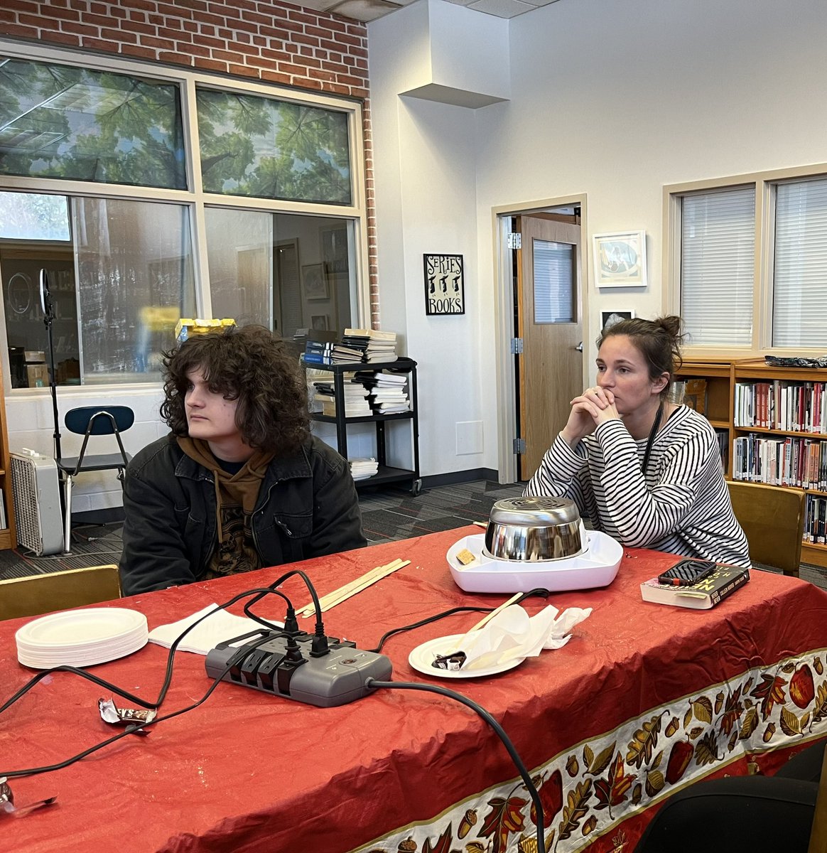 Holiday Fables and Folklore.  Thank you Mrs. Schauf for the stories and S’mores!