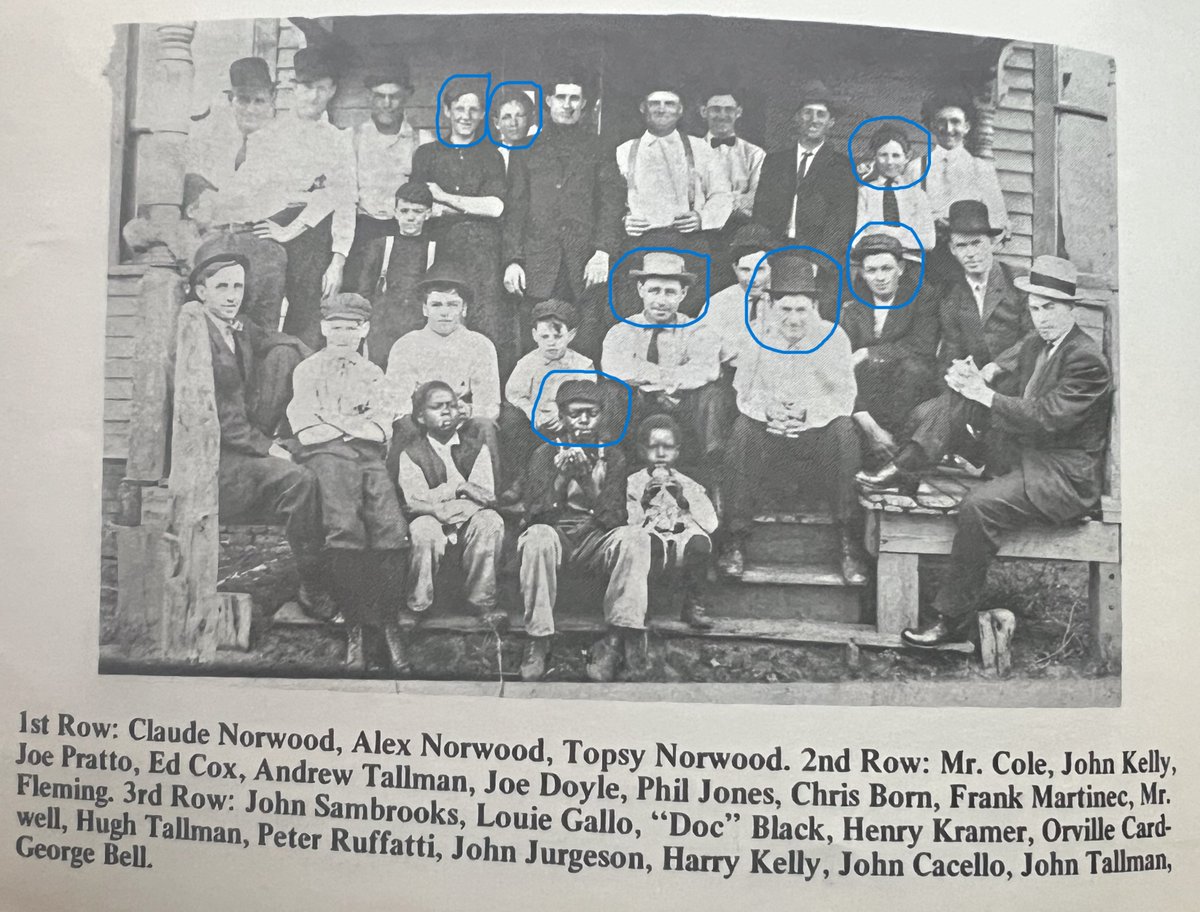 moedog97's tweet photo. The largest city near Carbon Hill is Joliet, which has had an active Black community since the 1850’s. Black baseball was important, but teams were segregated.
In the early 1900's Carbon Hill, as the Norwood brothers show, had integrated soccer teams, open to all men in town. 2/2 https://t.co/elBadZHrbX