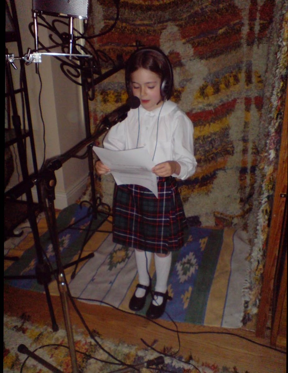4islingg's tweet photo. This is me at 6 recording 'Away in a Manger', my first ANÚNA recording. Everything I am has stemmed from being in the group, working on Xenoblade and CHRONOCROSS, performing with Eímear Noone and SYSTIR. I am eternally grateful to be part of such a unique and important legacy. ❤️ https://t.co/cdQhvlvqhl