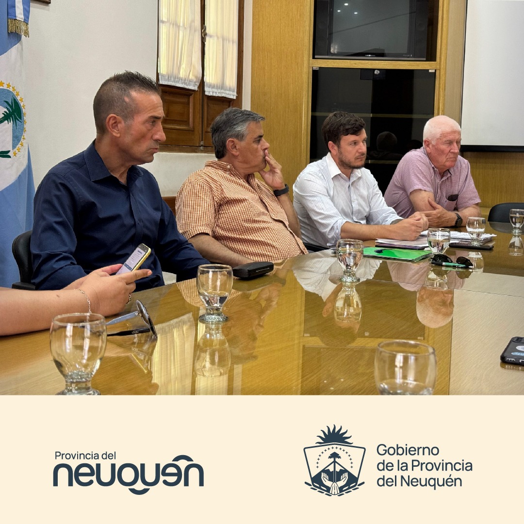 Mingobiernonqn's tweet photo. El Gobierno Provincial realizó un balance y proyección 2025 del #MonitorDeAlquileres implementado por Protección al Consumidor, el ministro @JorgeTobaresOk y equipo encabezó la reunión junto a referentes del sector.
#MinisterioGobiernoNeuquén https://t.co/yGn1XP6biU