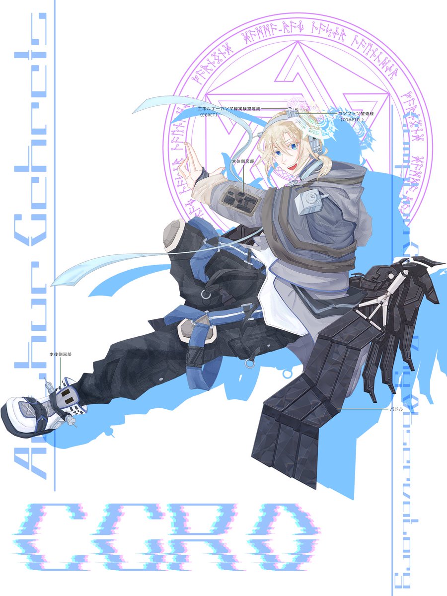 Oumi_hazakura's tweet photo. @GBTU_TL 
#GBTU_CS
#GBTU_人工衛星
#GBTU_星の送り人
大型観測人工衛星コンプトン、実装しました！　ぎっくり腰持ちのでっかいお兄さんです。よろしくお願いします🙇 https://t.co/UDsd5dQUy6