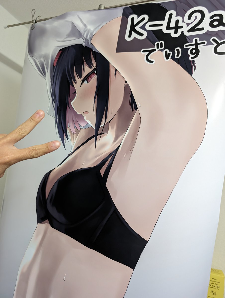 メロンブックス納品してポスターも刷ってきた!この絵乳首出てたりしないけどえっちで気に入ってる
これを目印にみんなコミケ来てね 