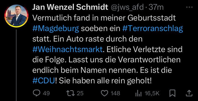 Felix Michaelis tweet media