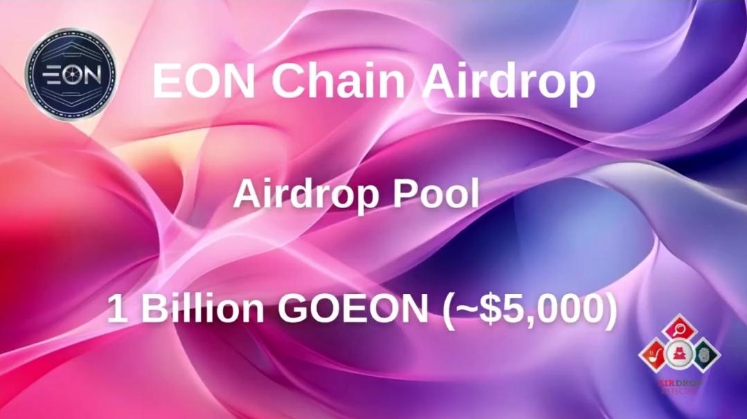 airdropkraken's tweet photo. 🔍 EON Chain #Airdrop
🏆 Airdrop Pool: 1 Billion GOEON (~$5,000)
🔴 Start the airdrop bot: https://t.co/IaQwSvUXUS…
🔘 Do the tasks on the bot & submit your data.
🔘 Details: https://t.co/TzUHsKciH1…
#Airdrops #Bitcoin #EONChain #GOEON #USDT #AirdropDetective https://t.co/fkykegRbNF