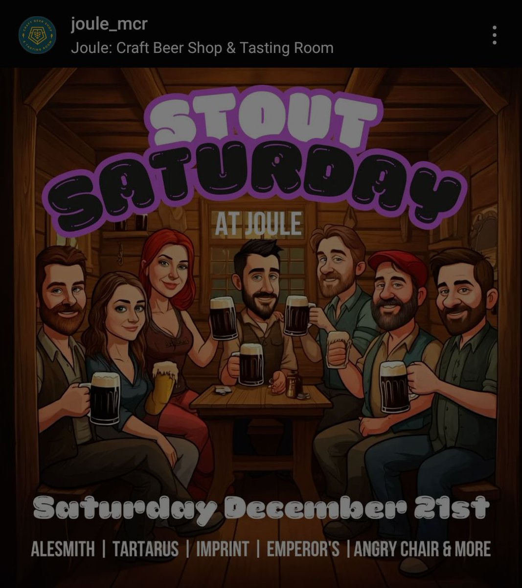 Who will I be bumping into tomorrow at Joule? (likely in the later afternoon) 👀🍻