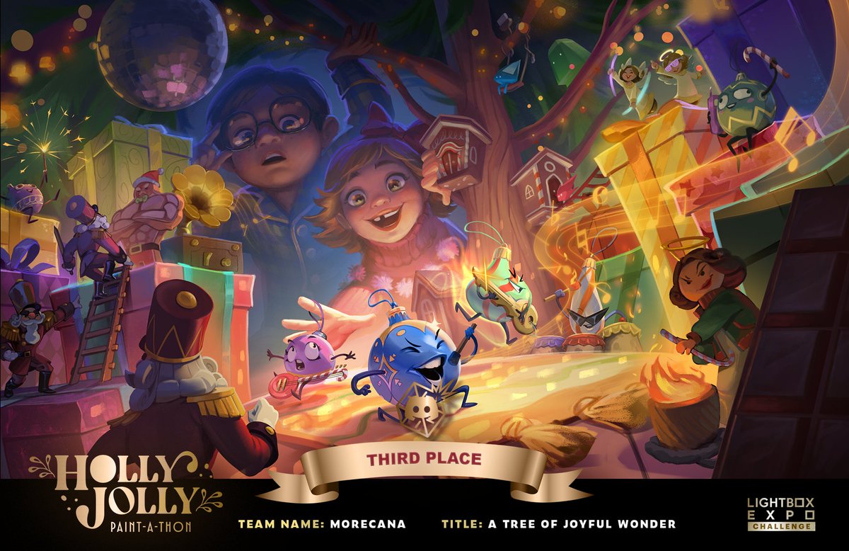 we made 3rd place!! thanks amazing team!

<a href="/AnnaStosik/">Anna Stosik</a>
<a href="/eriwelli/">Eri Welli</a>
<a href="/GreezArt/">Greez</a>
<a href="/artofkoni/">Koni</a>
<a href="/kuyajaypi/">Kuya the Peach - Artist & Art Director</a>
<a href="/memydraws/">Emily Abeydeera</a>
<a href="/mightymarcyarts/">Marcel Berg</a>
<a href="/TaleOfAMonkey/">Natalie Dombois 🏳️‍🌈</a>