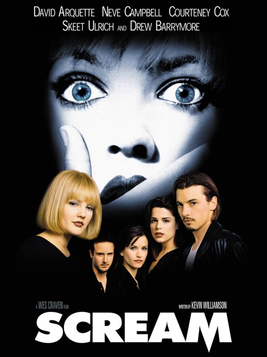 TeamCastagnet's tweet image. Le film SCREAM (1996).

Film sorti au cinéma aux USA, il y a 28 ans aujourd'hui.
Film d'horreur américain réalisé par Wes Craven.
Sorti le 20 Décembre 1996.
#Scream #Scream1 #Scream1996 #Film #28ans #Film1996 #Horreur #USA #Cinéma #WesCraven #20Décembre1996 #USA1996 #28ansdéjà