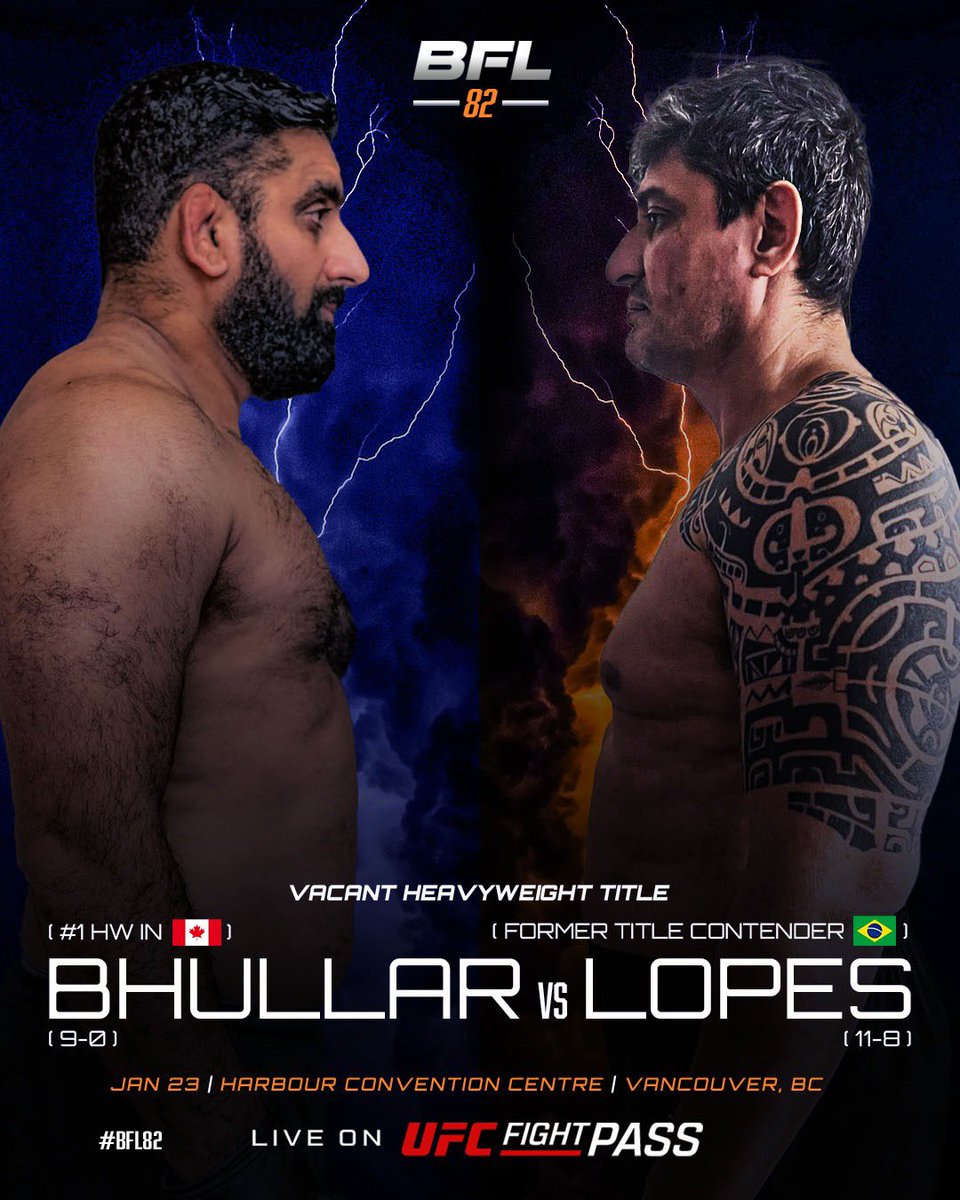 EN ▎ SPT BFL 82 Edison Lopes vs Jag Bhullar January 23