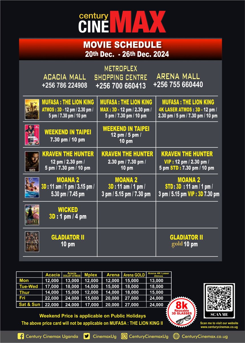 Come through for your favourite movie centre #lionking #Mufasa #NowPlaying