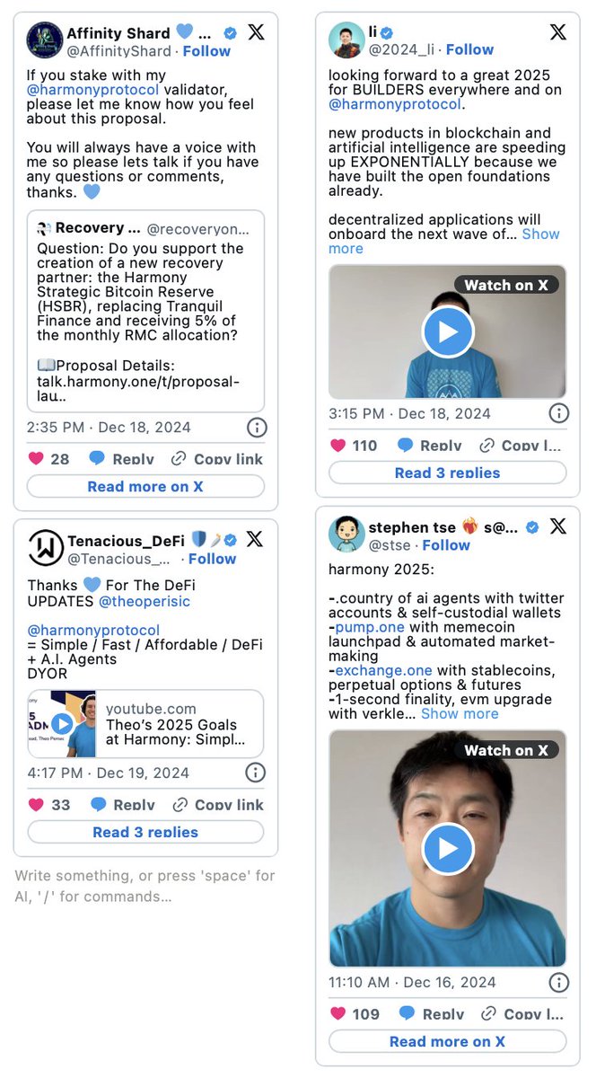 Harmony 💙 tweet media