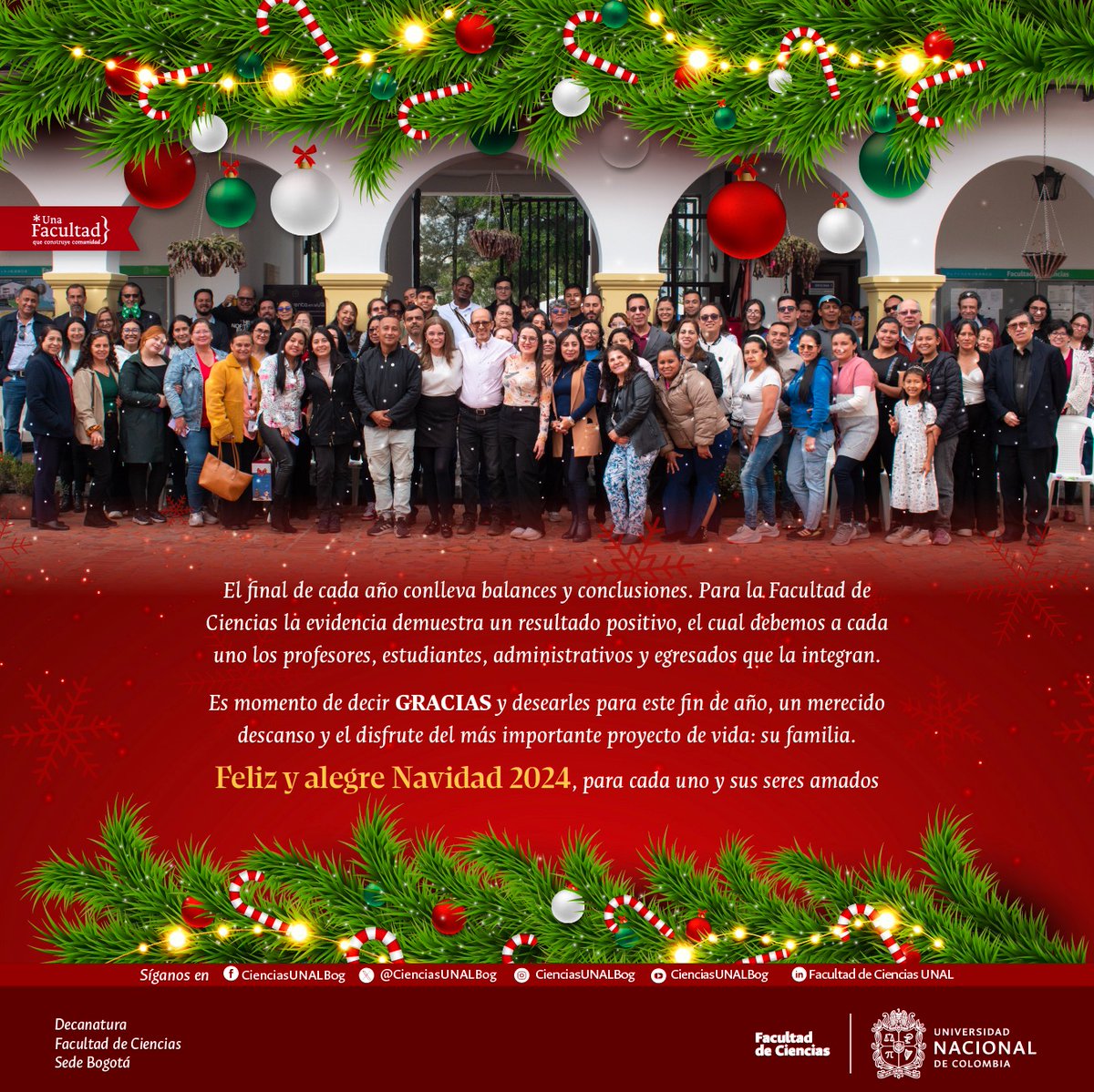Queremos agradecerle a toda nuestra comunidad de estudiantes, docentes, administrativos y egresados por construir comunidad. 

¡Feliz Navidad 2024! 🎄