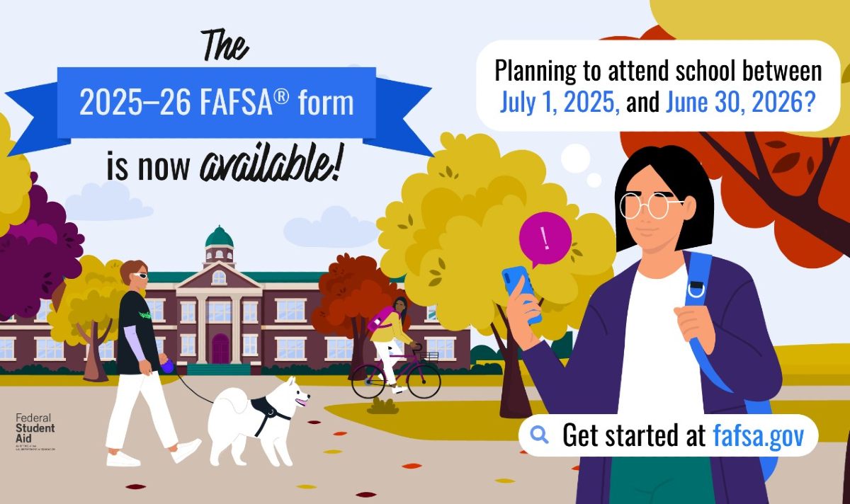 Seniors! Winter Break is a great time to work on the FAFSA to get the money you need for college or career school. Plus, completion of the FAFSA, TASFA or an Opt-Out form is a graduation requirement. Check out the link for more info: secure.smore.com/n/zmw97r