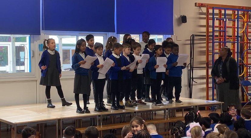 Couldn’t be prouder of our school choir who took to the stage to perform a selection of Christmas Carols.

Thank you Mrs Tucker for your teaching, encouragement &amp; passion. 👏🏻👏🏽👏🏾