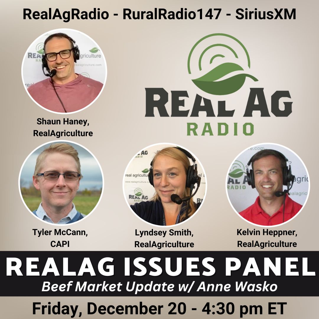 RealAgriculture (@realagriculture) on Twitter photo Catch RealAg Radio at 430E on <a href="/RuralRadio147/">RURALRADIO147</a>! Hear Beef Market Update w/ <a href="/AnneWasko/">Anne Wasko</a> of Gateway Livestock Exchange. <a href="/ShaunHaney/">Shaun Haney</a> is joined by <a href="/LyndseySmith/">lyndsey smith</a>, <a href="/KelvinHeppner/">Kelvin Heppner</a> both of RealAg, & <a href="/McCannTyler/">Tyler McCann</a> w/ <a href="/CdnAgriFood/">CAPI - ICPA</a> to discuss Fall Economic Statement, Cabinet shuffle, & more! Catch RealAg Radio at 430E on <a href="/RuralRadio147/">RURALRADIO147</a>! Hear Beef Market Update w/ <a href="/AnneWasko/">Anne Wasko</a> of Gateway Livestock Exchange. <a href="/ShaunHaney/">Shaun Haney</a> is joined by <a href="/LyndseySmith/">lyndsey smith</a>, <a href="/KelvinHeppner/">Kelvin Heppner</a> both of RealAg, & <a href="/McCannTyler/">Tyler McCann</a> w/ <a href="/CdnAgriFood/">CAPI - ICPA</a> to discuss Fall Economic Statement, Cabinet shuffle, & more!