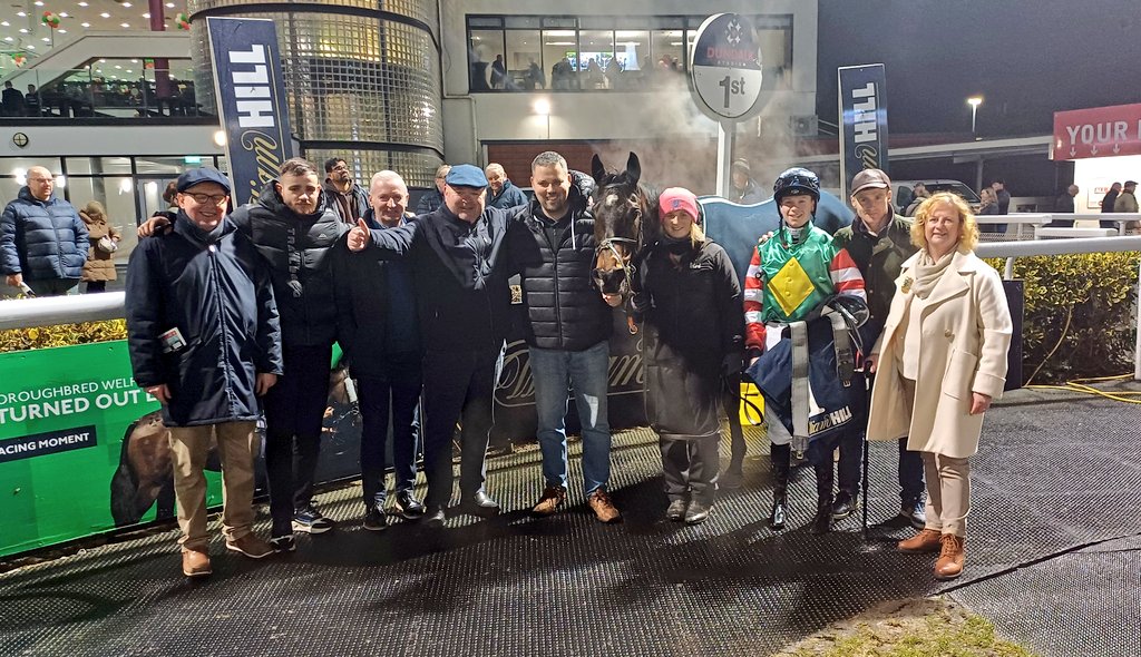 Inchiquin Maid shed her maiden tag <a href="/DundalkStadium/">Dundalk Stadium</a> on her first start for <a href="/Chris_Timmons__/">Chris Timmons Racing</a>