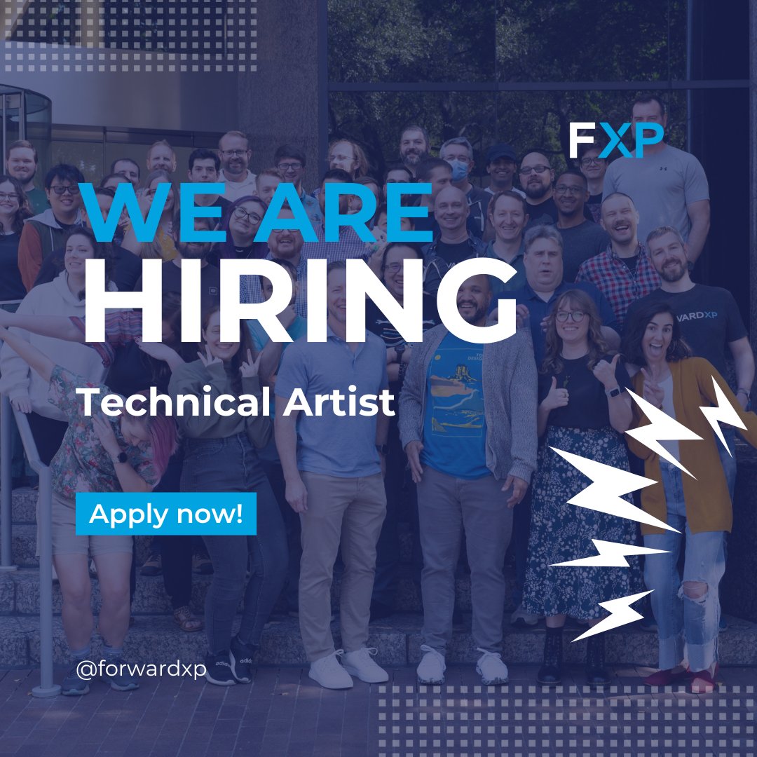 We are looking  for a skilled Technical Artist to join our team and help us create top-quality, high-performance content across platforms. 

Apply here: forwardxp.com/careers/?gh_ji…

Tag a friend or DM us for questions.

#JobOpening #TechnicalArtist #GamingJobs #ForwardXP #WeAreHiring