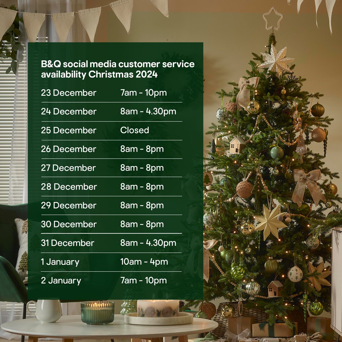 ✨REDUCED HOURS✨ – please note our store and customer service teams will be working reduced hours over the festive period to spend some quality time at home 🎁🎉 Please be mindful that replies may take longer than usual. Wishing you a wonderful holiday season! 🎄🧡