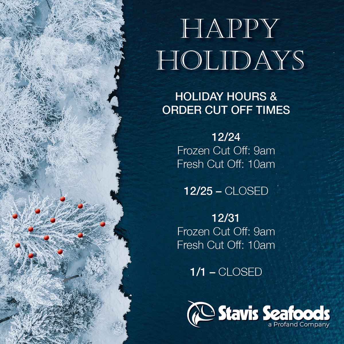 Wishing you all a very healthy and happy Holiday Season.