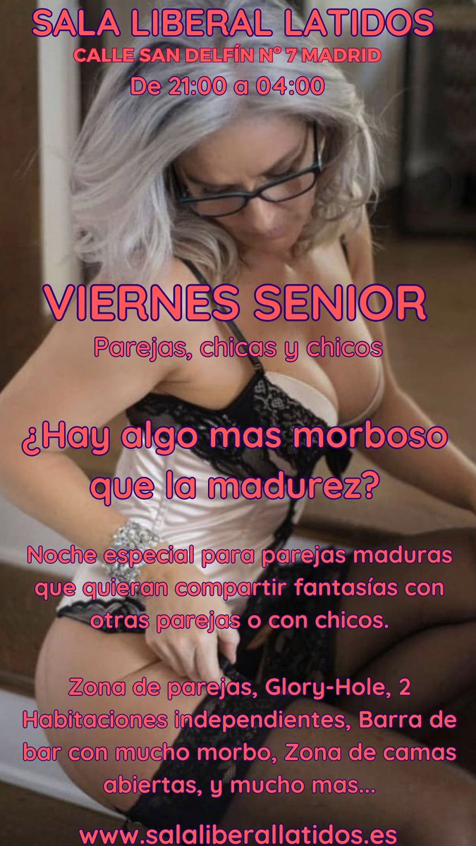 Esta noche tendremos muy buen ambiente. Esperamos morbo, mucho morbo en <a href="/latidosliberal/">latidossalaliberal@gmail.com</a>. Os esperamos. Buen ambiente para parejas que les guste disfrutar...