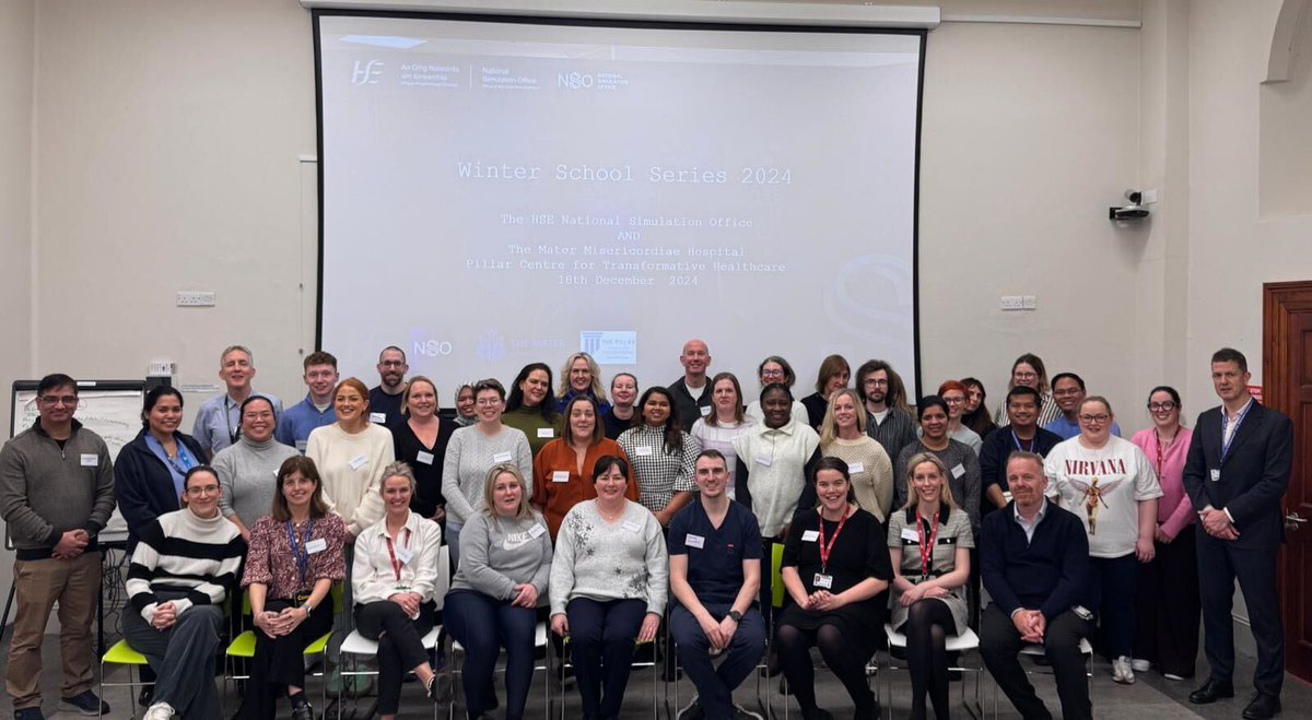 The Pillar Dublin (@thepillardublin) on Twitter photo Great to partner with <a href="/HSE_NSO/">National Simulation Office</a> to run the recent Winter School introduction to simulation in <a href="/ThePillarDublin/">The Pillar Dublin</a>
<a href="/HSELive/">HSE Ireland</a> <a href="/CcoHse/">Dr Colm Henry, CCO HSE Ireland</a> <a href="/PeopleofHSE/">People of HSE</a> <a href="/MaterTrauma/">Mater Hospital Trauma</a> Great to partner with <a href="/HSE_NSO/">National Simulation Office</a> to run the recent Winter School introduction to simulation in <a href="/ThePillarDublin/">The Pillar Dublin</a>
<a href="/HSELive/">HSE Ireland</a> <a href="/CcoHse/">Dr Colm Henry, CCO HSE Ireland</a> <a href="/PeopleofHSE/">People of HSE</a> <a href="/MaterTrauma/">Mater Hospital Trauma</a>