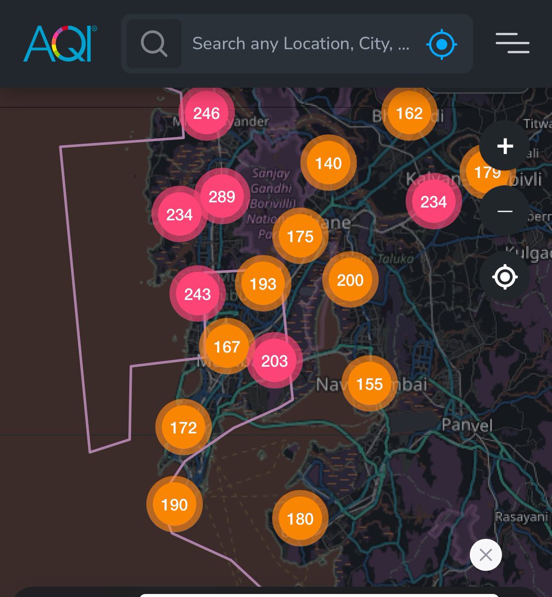 katrasuraj's tweet photo. Has Mumbai AQI reached its peak?
Several parts of the city are reporting over 200 on the index. Pictures from the evening Mumbai central, Mazgaon and Lower Parel @mybmc @CPCB_OFFICIAL @mygovMaha @mpcb_official https://t.co/DuLq8X2SVA